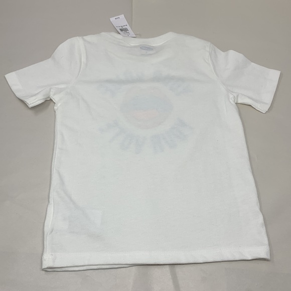 3T NWT Old Navy White Your Voice Your Vote Shirt unisex - Picture 5 of 11
